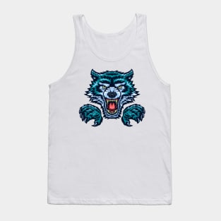 Angry Wolf Tank Top